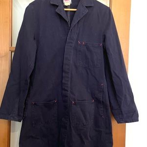 Vintage French Navy Workwear Jacket Sz36